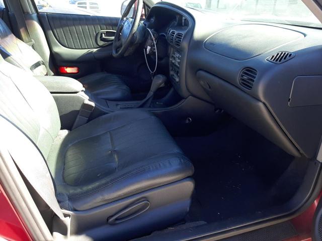 1G2WP52K4YF257628 - 2000 PONTIAC GRAND PRIX ბურგუნდია ფოტო 5