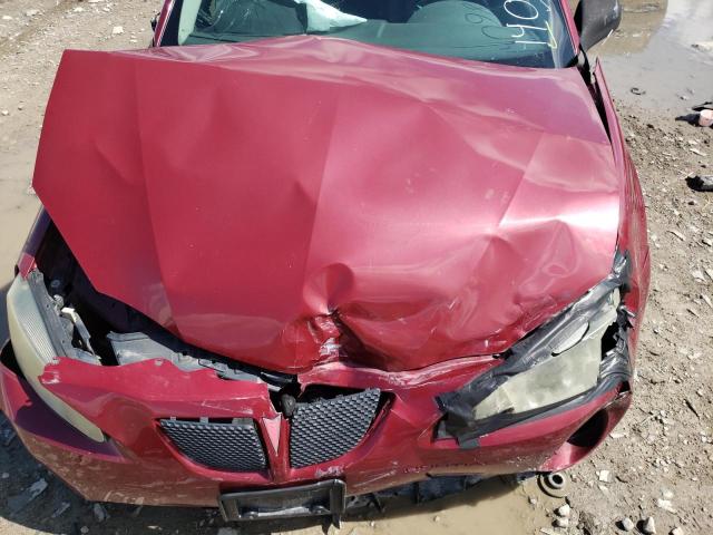 2G2WP522051140986 - 2005 PONTIAC GRAND PRIX წითელი ფოტო 7