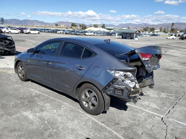 5NPD94LA9JH370919 - 2018 HYUNDAI ELANTRA EC CHARCOAL photo 3