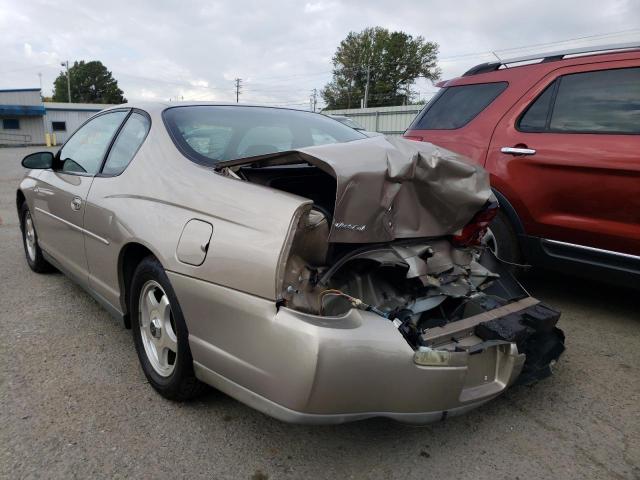 2G1WW12E539342358 - 2003 CHEVROLET MONTE CARL 米色 照片 3