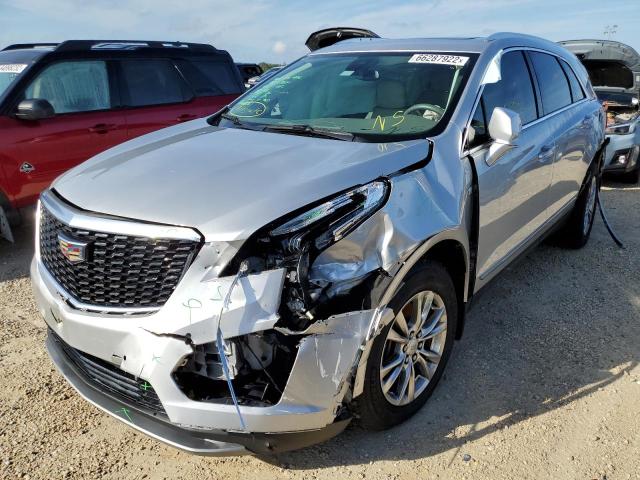 1GYKNCRS1LZ115216 - 2020 CADILLAC XT5 PREMIU SILVER photo 3