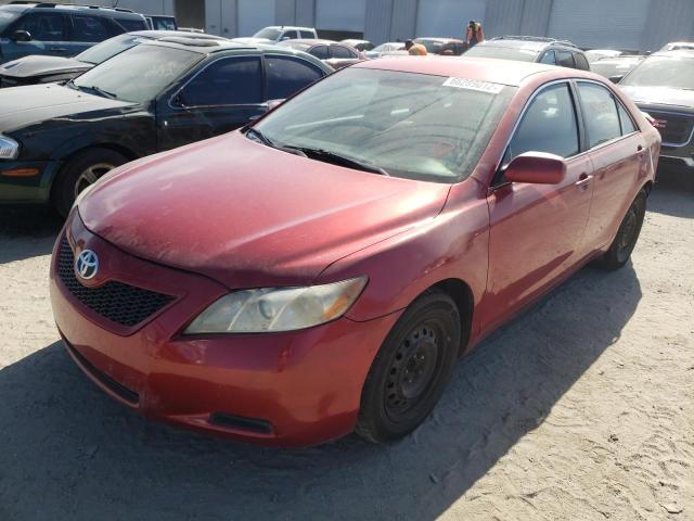 4T1BE46KX7U136550 - 2007 TOYOTA CAMRY CE RED photo 2