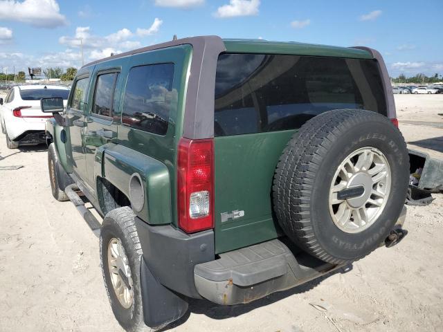 5GTDN136068184707 - 2006 HUMMER H3 GREEN photo 3