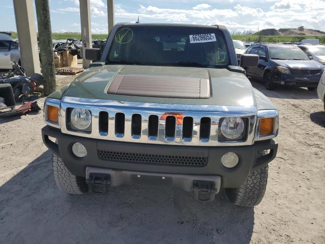 5GTDN136068184707 - 2006 HUMMER H3 GREEN photo 9