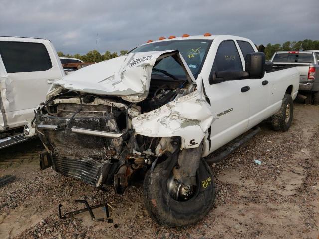 3D7KU28CX4G267855 - 2004 DODGE RAM 2500 S WHITE photo 2