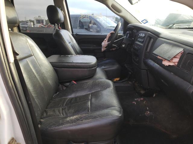 3D7KU28CX4G267855 - 2004 DODGE RAM 2500 S WHITE photo 5