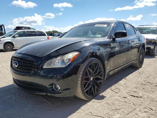 JN1BY1AR2CM393083 - 2012 INFINITI M37 X BLACK photo 2