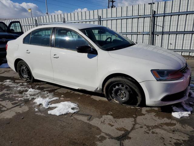 3VW2K7AJ0CM398098 - 2012 VOLKSWAGEN JETTA BASE WHITE photo 4