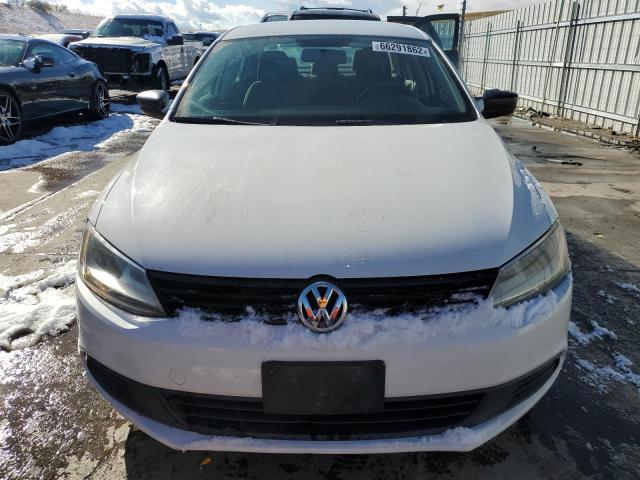 3VW2K7AJ0CM398098 - 2012 VOLKSWAGEN JETTA BASE WHITE photo 5