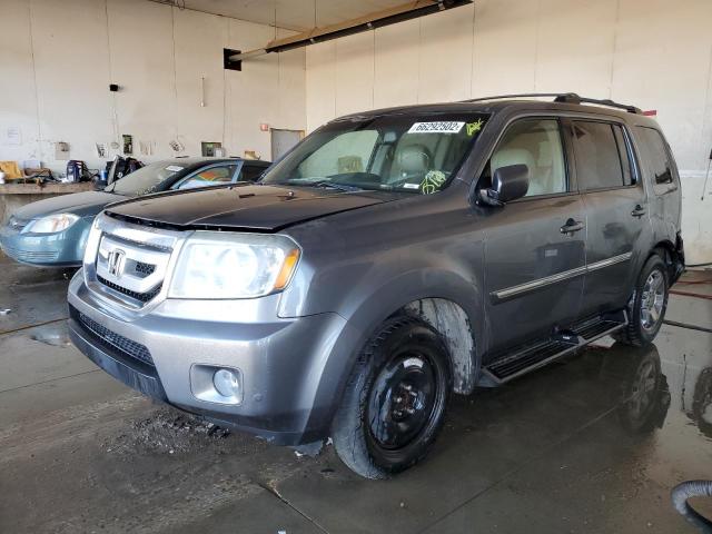 5FNYF48919B043983 - 2009 HONDA PILOT TOUR GRAY photo 2