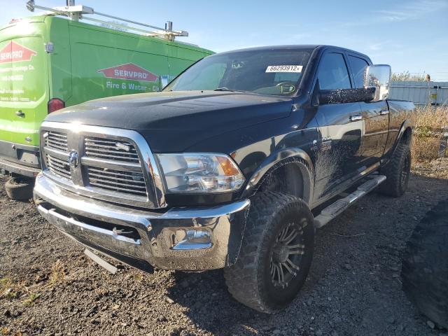 3D73Y3CL1AG111074 - 2010 DODGE RAM 3500 BLACK photo 2