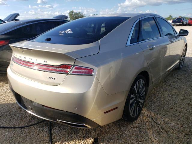 3LN6L5E97HR650585 - 2017 LINCOLN MKZ RESERV TAN photo 4