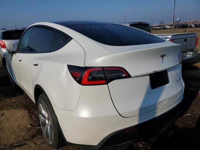 5YJYGDEE1MF072777 - 2021 TESLA MODEL Y أبيض صورة 3