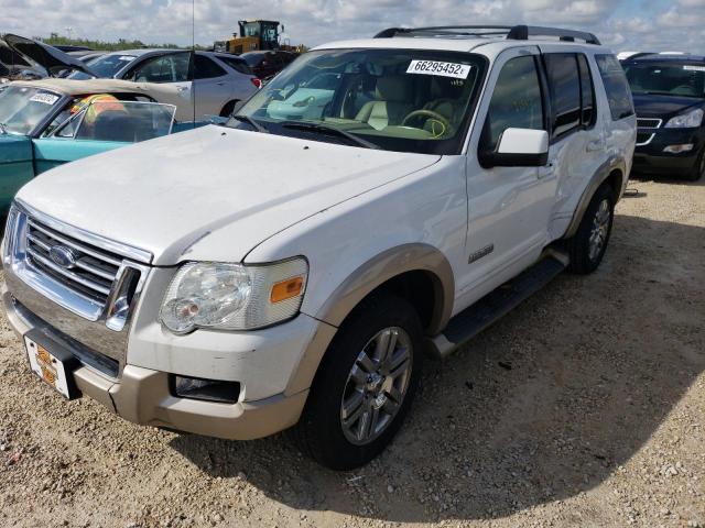 1FMEU74806UA11760 - 2006 FORD EXPLORER E WHITE photo 2