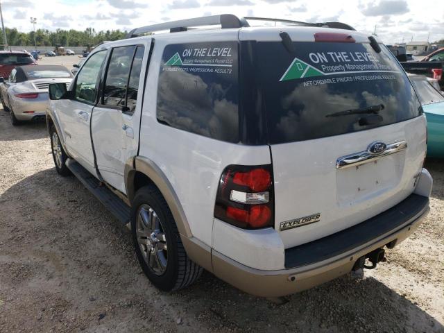 1FMEU74806UA11760 - 2006 FORD EXPLORER E WHITE photo 3