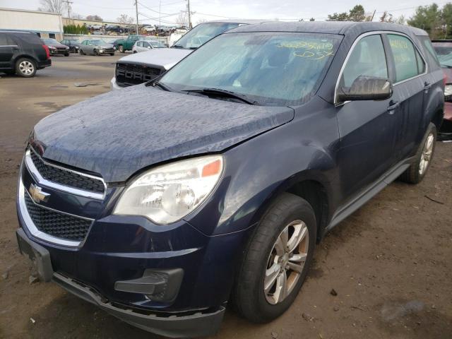 2GNFLEEK2F6190237 - 2015 CHEVROLET EQUINOX BLUE photo 2