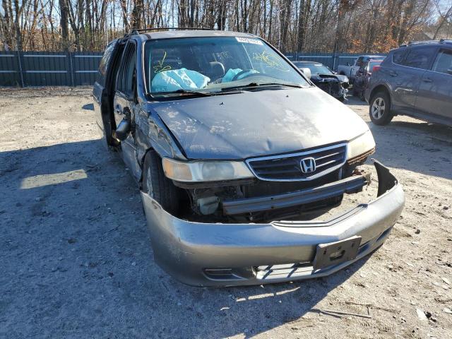 2HKRL18912H513223 - 2002 HONDA ODYSSEY EX CHARCOAL photo 1