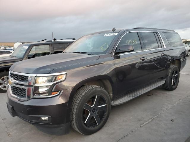 1GNSKJKC9FR306075 - 2015 CHEVROLET SUBURBAN K BLACK photo 1