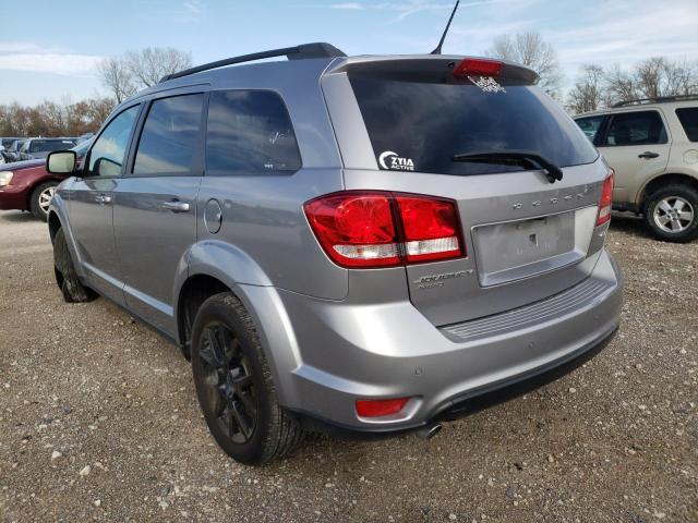 3C4PDDEG3HT703686 - 2017 DODGE JOURNEY GT SILVER photo 3