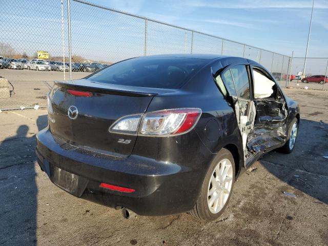 JM1BL1V55C1572691 - 2012 MAZDA 3 S BLACK photo 4