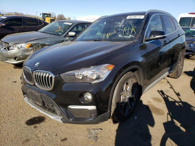 WBXHT3C50K3H36785 - 2019 BMW X1 XDRIVE2 BLACK photo 2