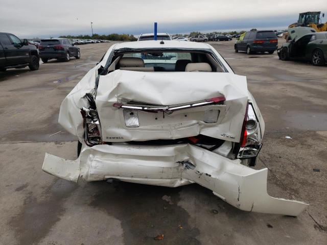 1G6DP567250160101 - 2005 CADILLAC CTS HI FEA WHITE photo 6