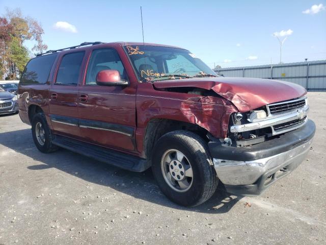 1GNFK16T61J259252 - 2001 CHEVROLET SUBURBAN K BURGUNDY photo 1