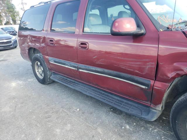 1GNFK16T61J259252 - 2001 CHEVROLET SUBURBAN K BURGUNDY photo 10