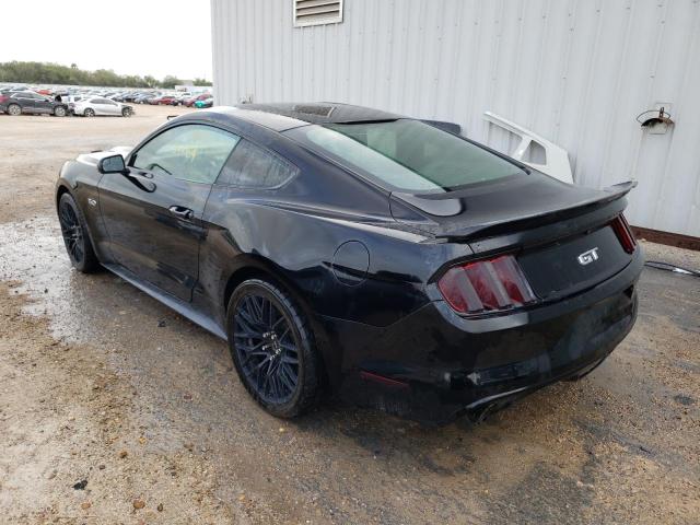 1FA6P8CF1F5425104 - 2015 FORD MUSTANG GT BLACK photo 3