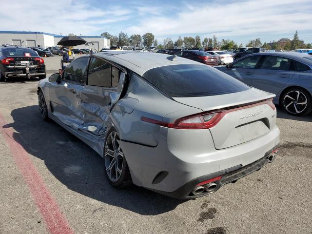 KNAE45LC6L6082926 - 2020 KIA STINGER GT GRAY photo 3