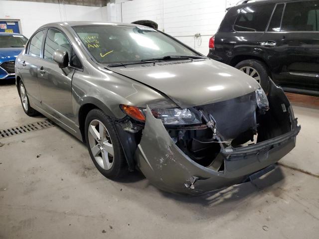 1HGFA16908L046751 - 2008 HONDA CIVIC EXL 灰色 照片 1