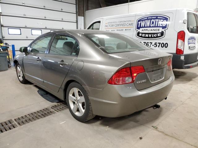 1HGFA16908L046751 - 2008 HONDA CIVIC EXL 灰色 照片 3