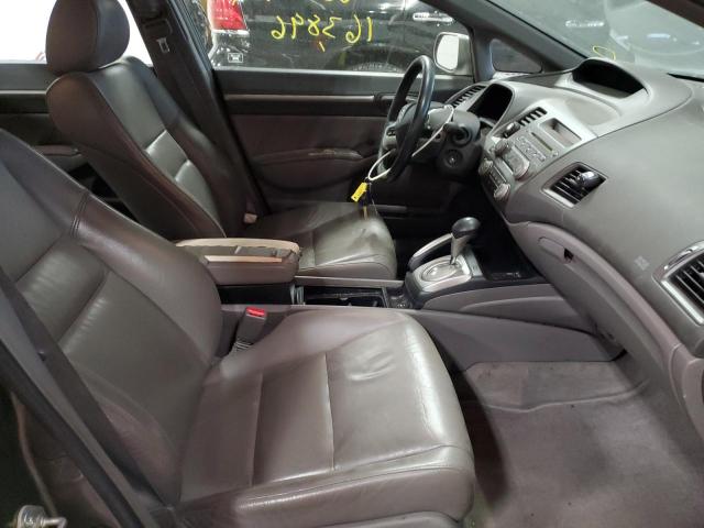 1HGFA16908L046751 - 2008 HONDA CIVIC EXL 灰色 照片 5
