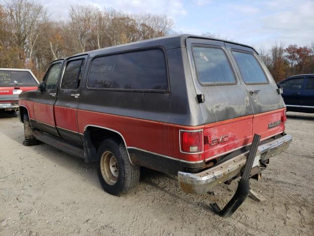 1GKEV16K1MF529633 - 1991 GMC SUBURBAN V TWO TONE photo 3