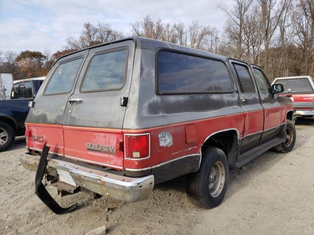 1GKEV16K1MF529633 - 1991 GMC SUBURBAN V TWO TONE photo 4