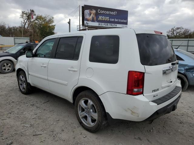 5FNYF4H75DB077223 - 2013 HONDA PILOT EXLN WHITE photo 3