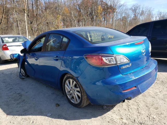 JM1BL1V81C1544512 - 2012 MAZDA 3 I BLUE photo 3