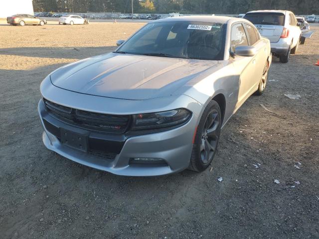 2C3CDXCT2JH260546 - 2018 DODGE CHARGER R/ SILVER photo 2