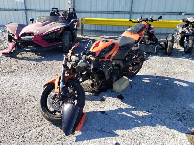 JH2PC40087M007821 - 2007 HONDA CBR600RR ORANGE photo 2