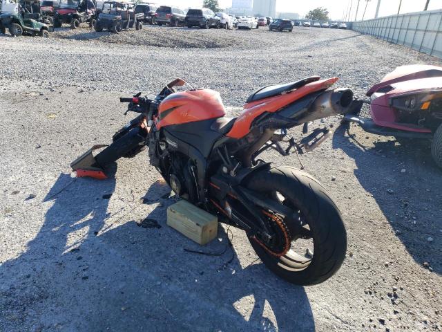 JH2PC40087M007821 - 2007 HONDA CBR600RR ORANGE photo 3