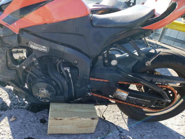 JH2PC40087M007821 - 2007 HONDA CBR600RR ORANGE photo 9