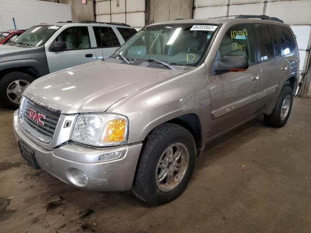 1GKDT13SX32328616 - 2003 GMC ENVOY GRAY photo 2