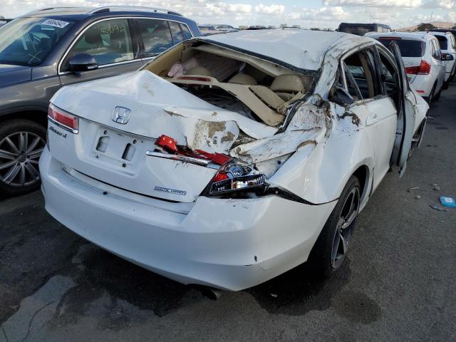 1HGCP2F60CA102866 - 2012 HONDA ACCORD SE WHITE photo 4