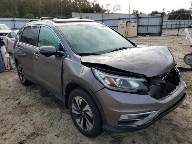 5J6RM4H92GL080832 - 2016 HONDA CR-V TOURI GRAY photo 1