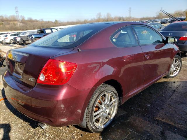 JTKDE177850053721 - 2005 TOYOTA SCION TC برغندي صورة 4