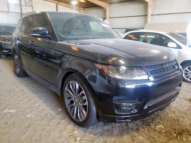 SALWR2FVXHA177376 - 2017 LAND ROVER RANGE ROVE BLACK photo 1