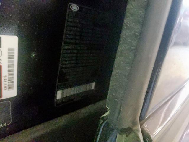 SALWR2FVXHA177376 - 2017 LAND ROVER RANGE ROVE BLACK photo 10