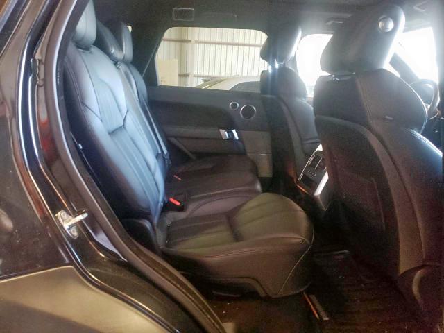 SALWR2FVXHA177376 - 2017 LAND ROVER RANGE ROVE BLACK photo 6