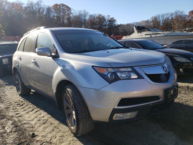 2HNYD2H63DH505733 - 2013 ACURA MDX ADVANC SILVER photo 1