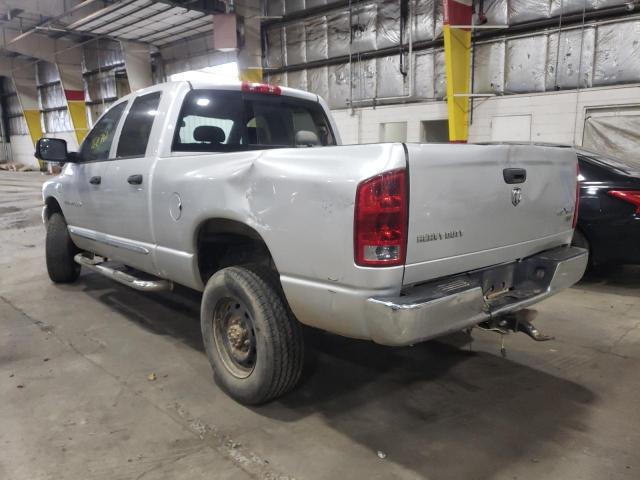 1D7KS28C06J215559 - 2006 DODGE RAM 2500 S SILVER photo 3